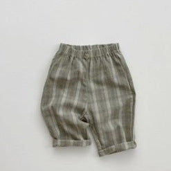 Pantalons en Plaid Pants Loisirs
