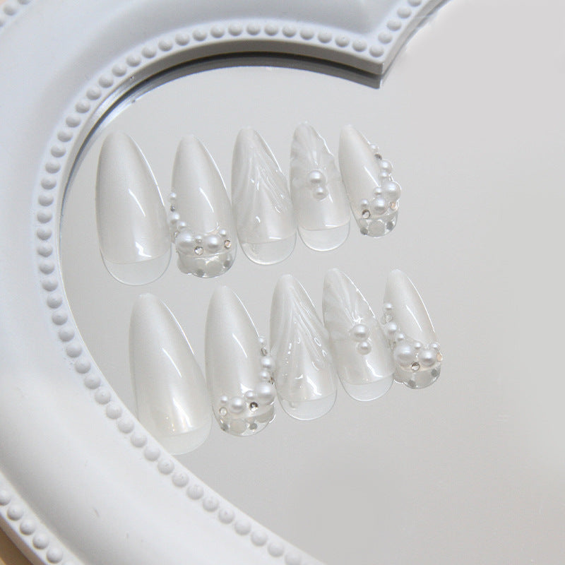 Perle fée porter un clou de diamant type 24 pièces