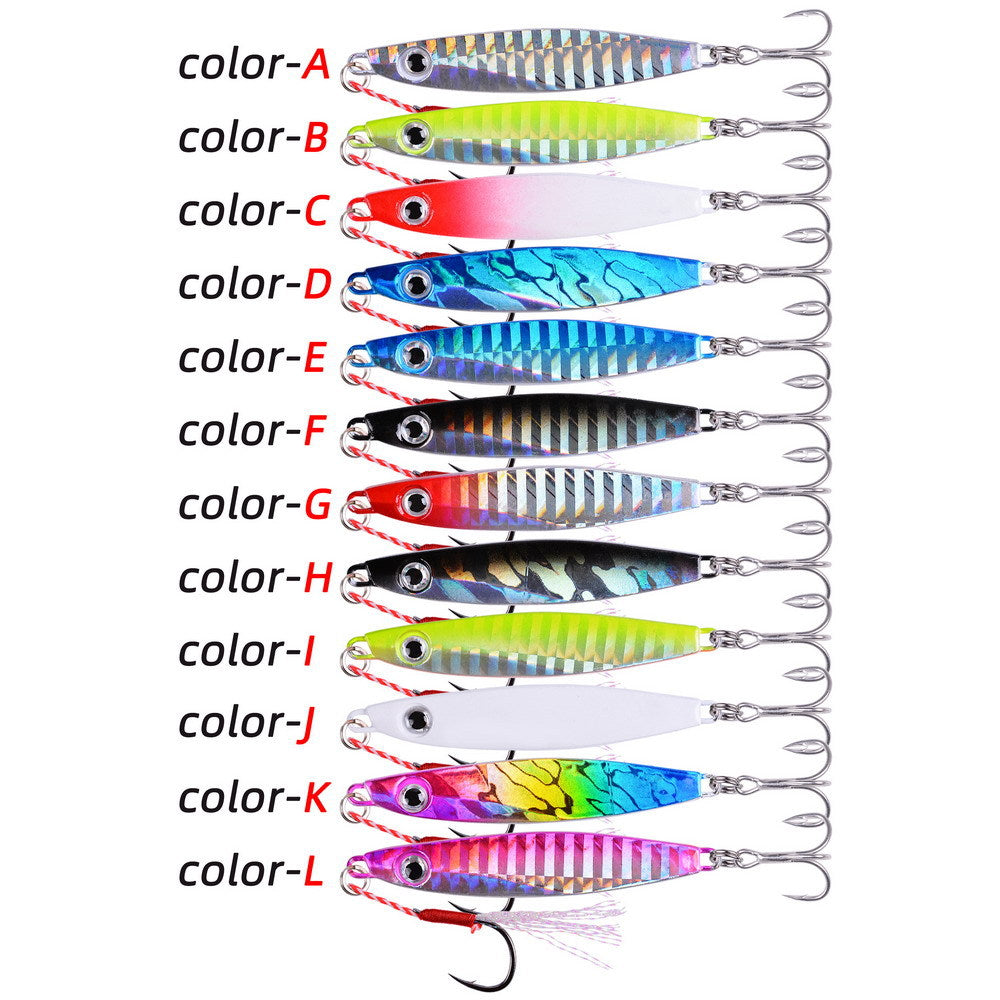 IMA Lure Aile dure au plomb poisson Jig pêche Tackle 7