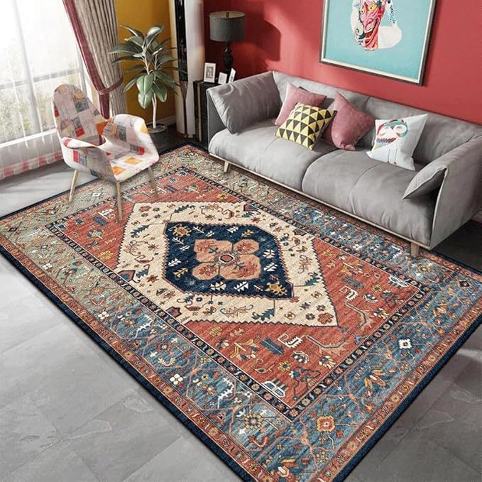 Résistant à la tache transversale et facile à nettoyer Canapé et table à café Rug tapis résistant à l'urine