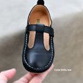 Chaussures de bébé en cuir véritable en cuir doux de veau