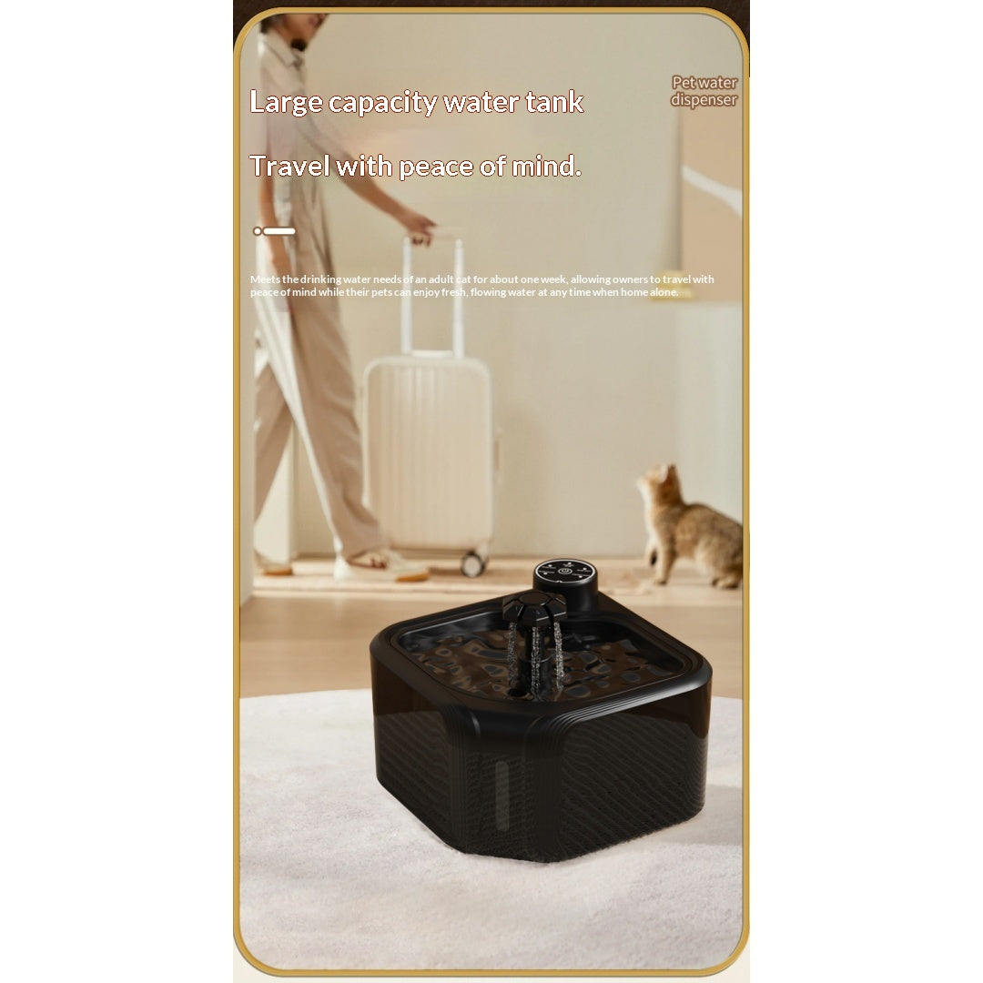 Fontaine d'animaux filtrant automatique