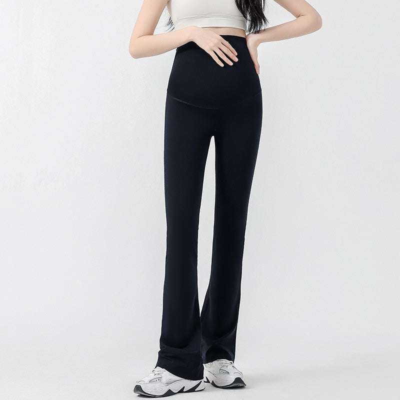 Prenatal Yoga Bell Bottom Pants Wear Casual Slimming