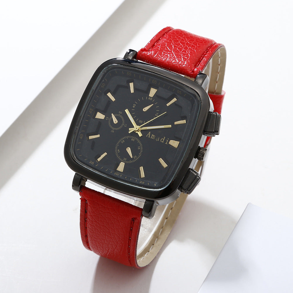 Montre Quartz rétro minimaliste à la mode