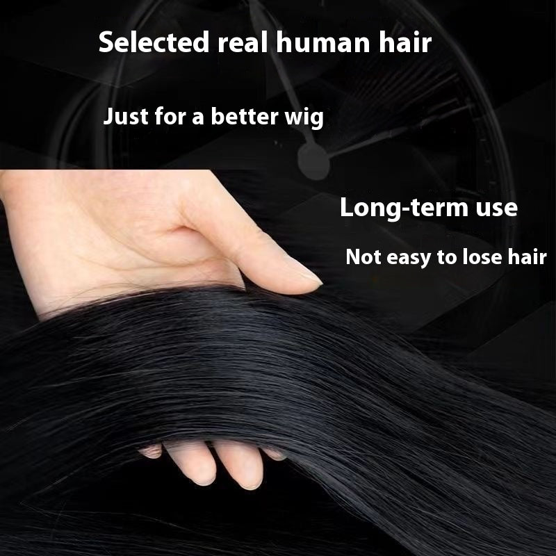 Couverture de cheveux minces de mode moyenne et âgée