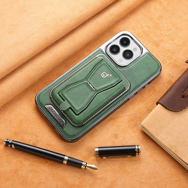 Coque téléphonique Magnetic Business Support pour hommes résistant à la chute