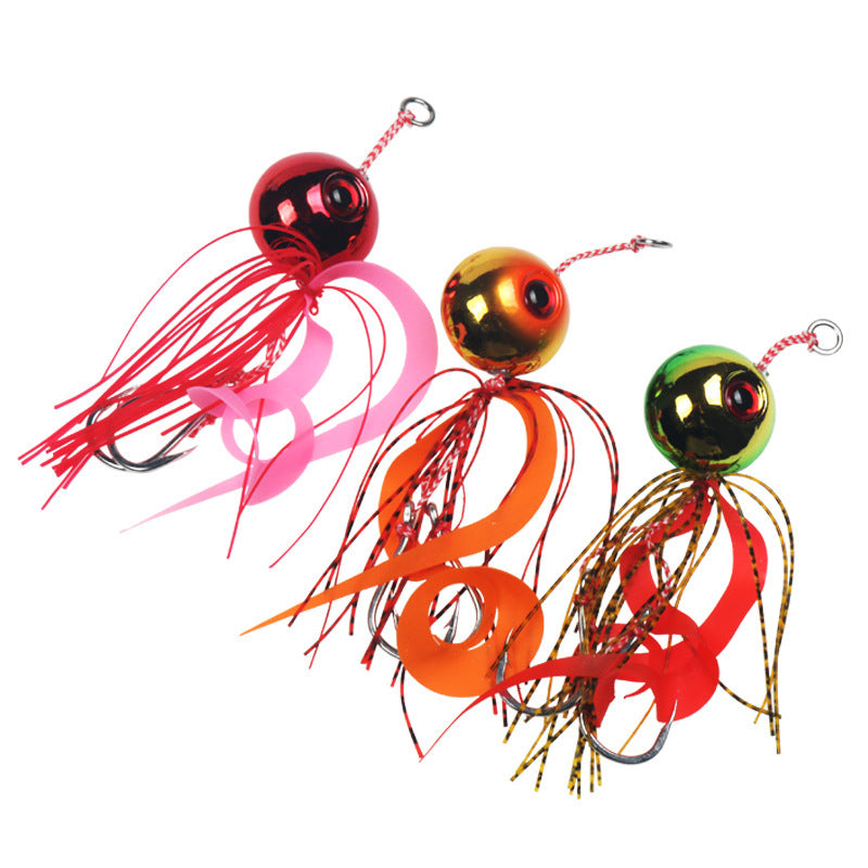 L'eau de la mer de barbe Bass Pêche Bait Long S Lent Shake