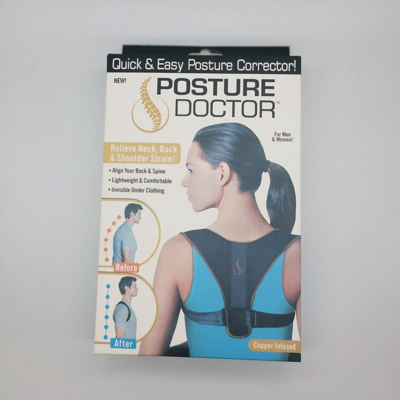 Ceinture clavicule dos Orthèses de Posture Bande Anti-Humpback assis Correcteur de Posture Bunion
