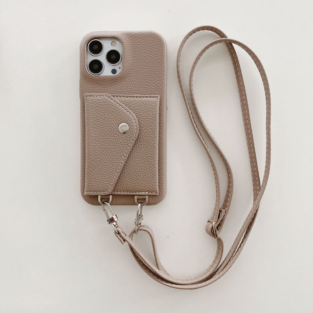 Porte-cartes japonaise et coréenne Étui de téléphone transverse