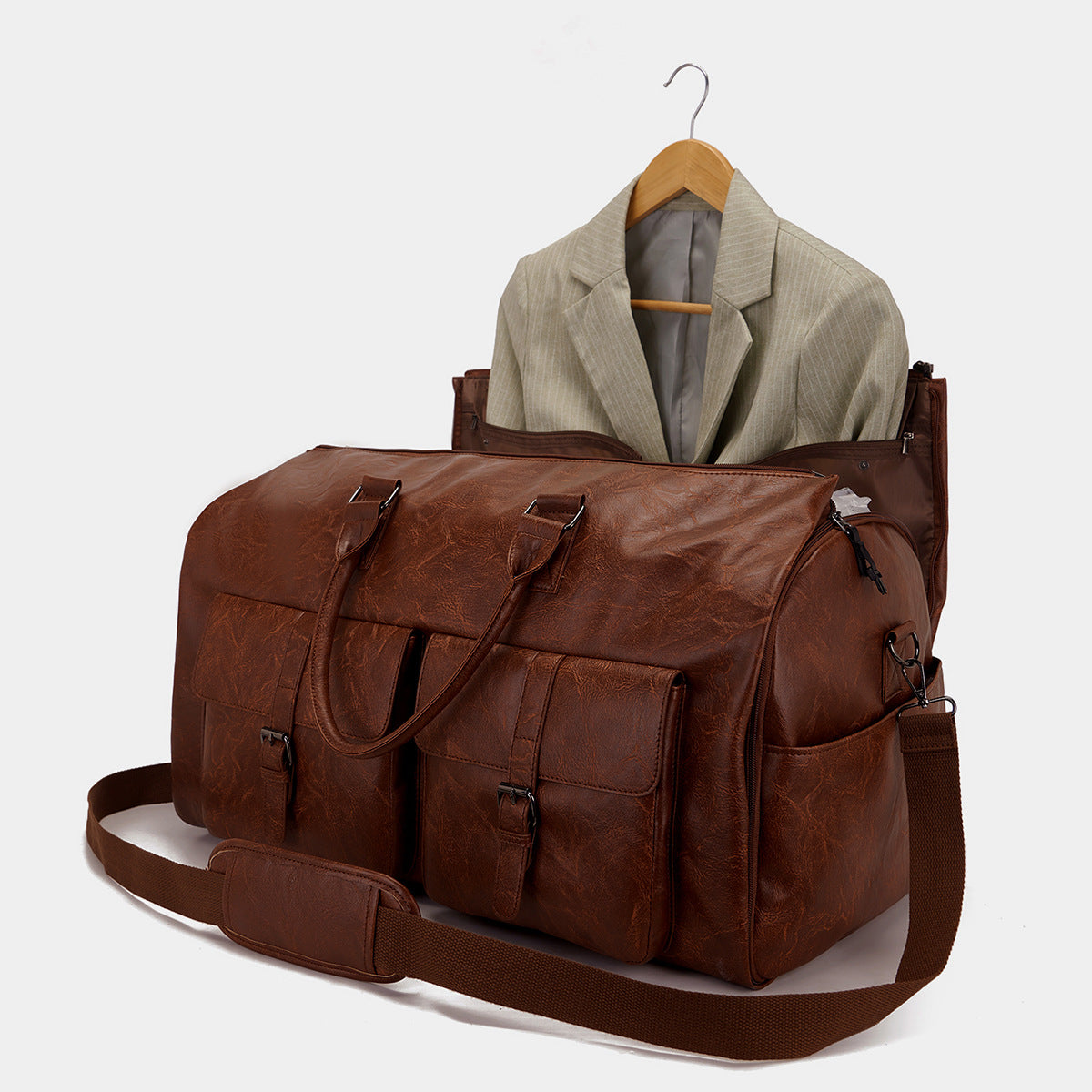 Sac à bagages en cuir PU