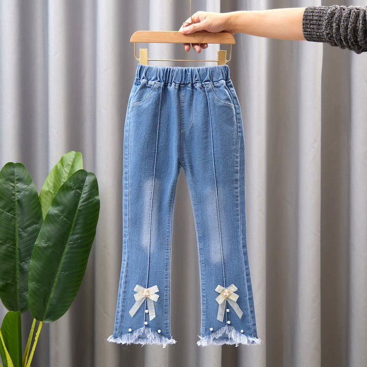 Pantalons à jambes larges pour enfants Conférencier occasionnel