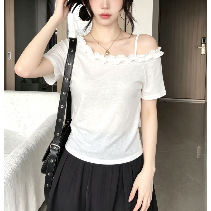 Camisole à manches courtes pour femmes à manches courtes