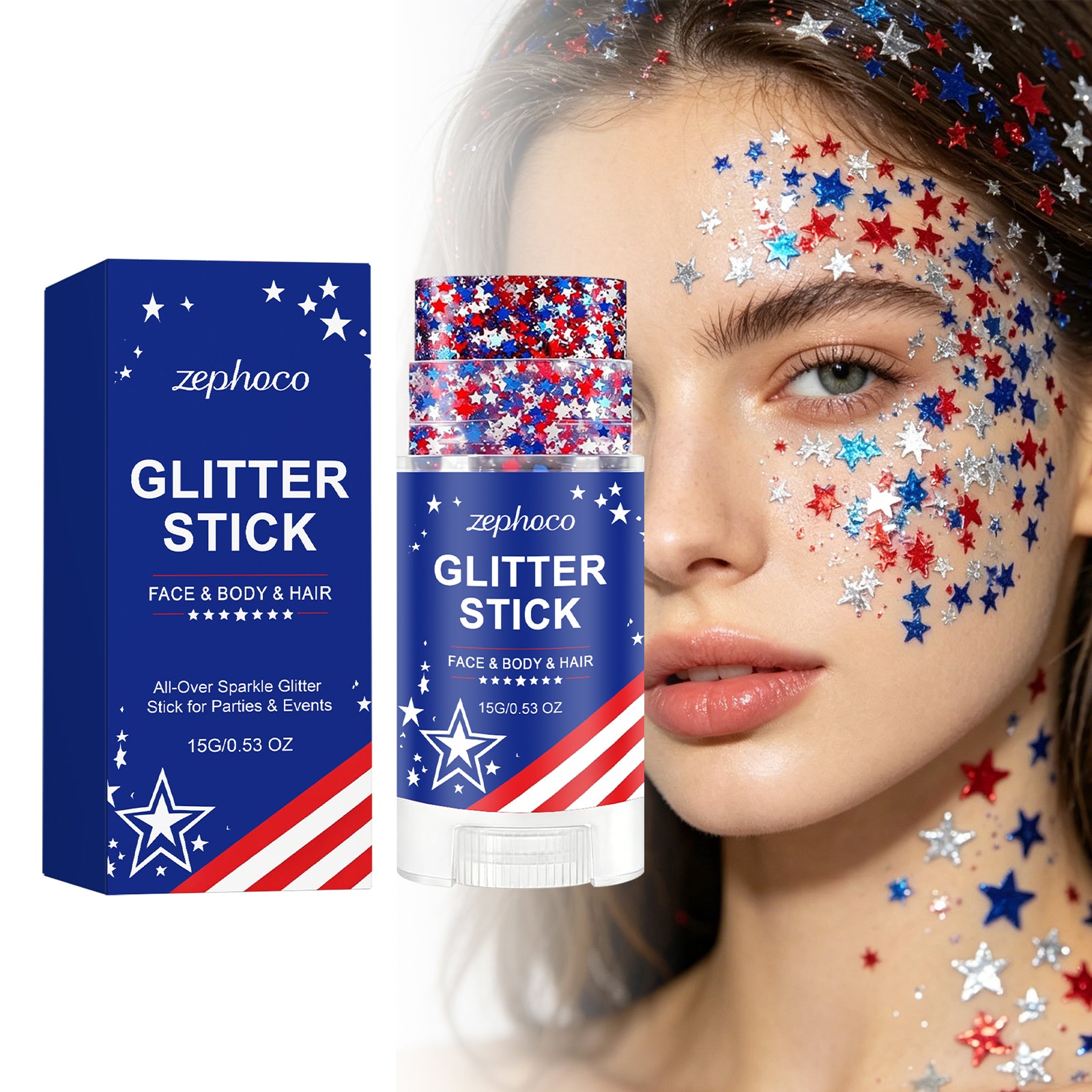 Bâton de maquillage étoilé 15g