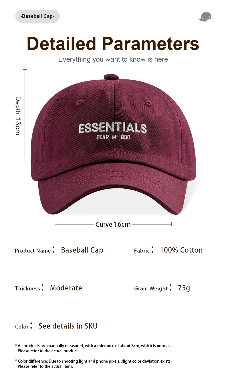 Christian Faith Broded Baseball Lavé Cap Unisexe Religieux Streetwear Dad Hat