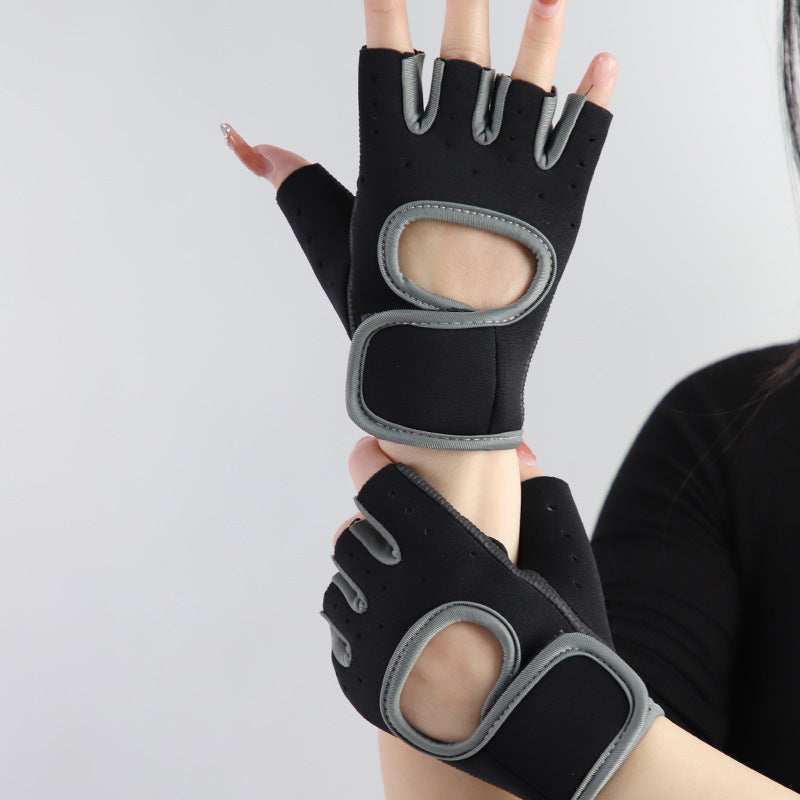Gants de fitness à moitié doigts pour vélo sportif