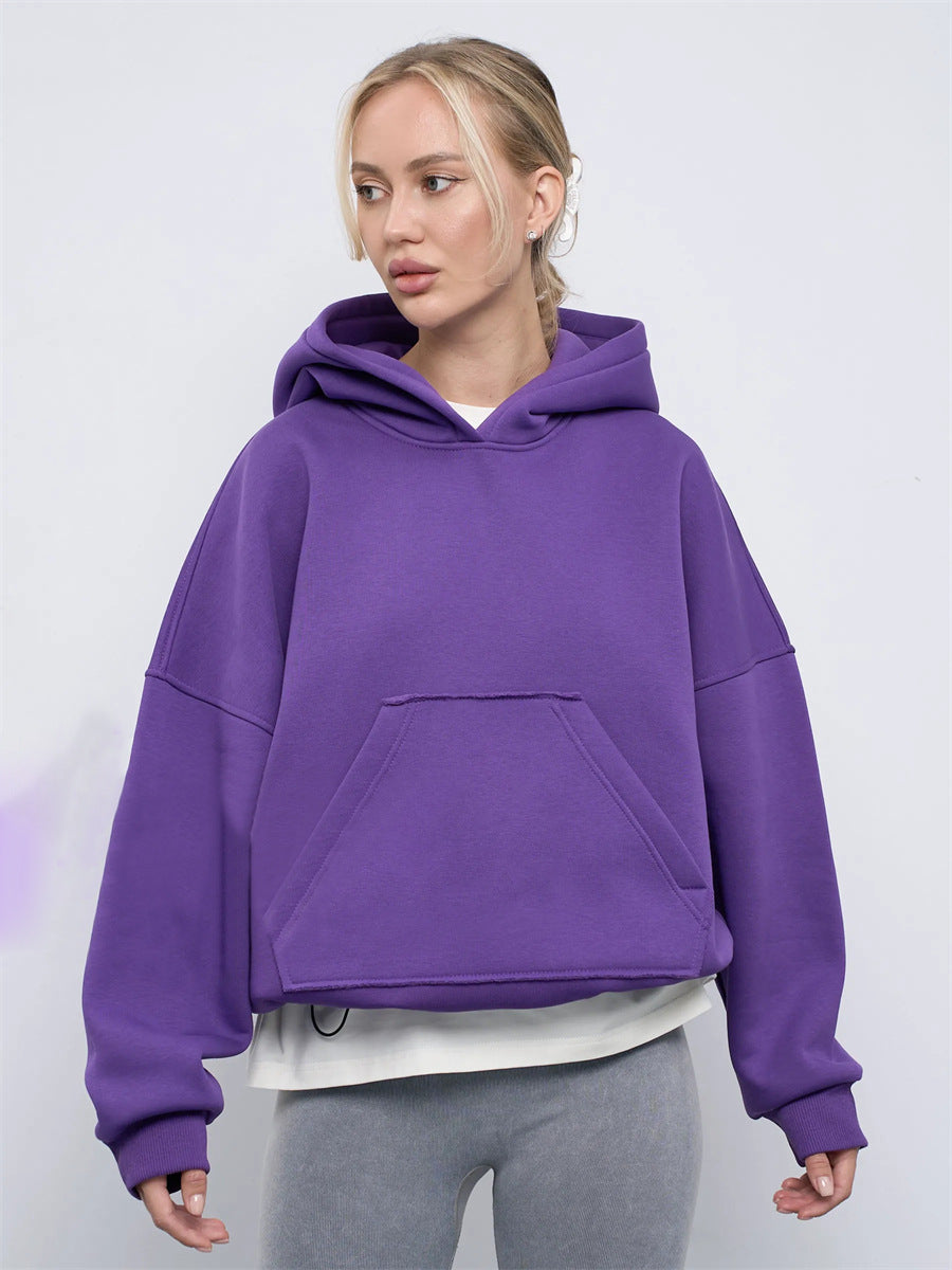 Women's Long Sleeve Hoodie with Pockets