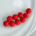 Perles de citrouille acrylique 14mm