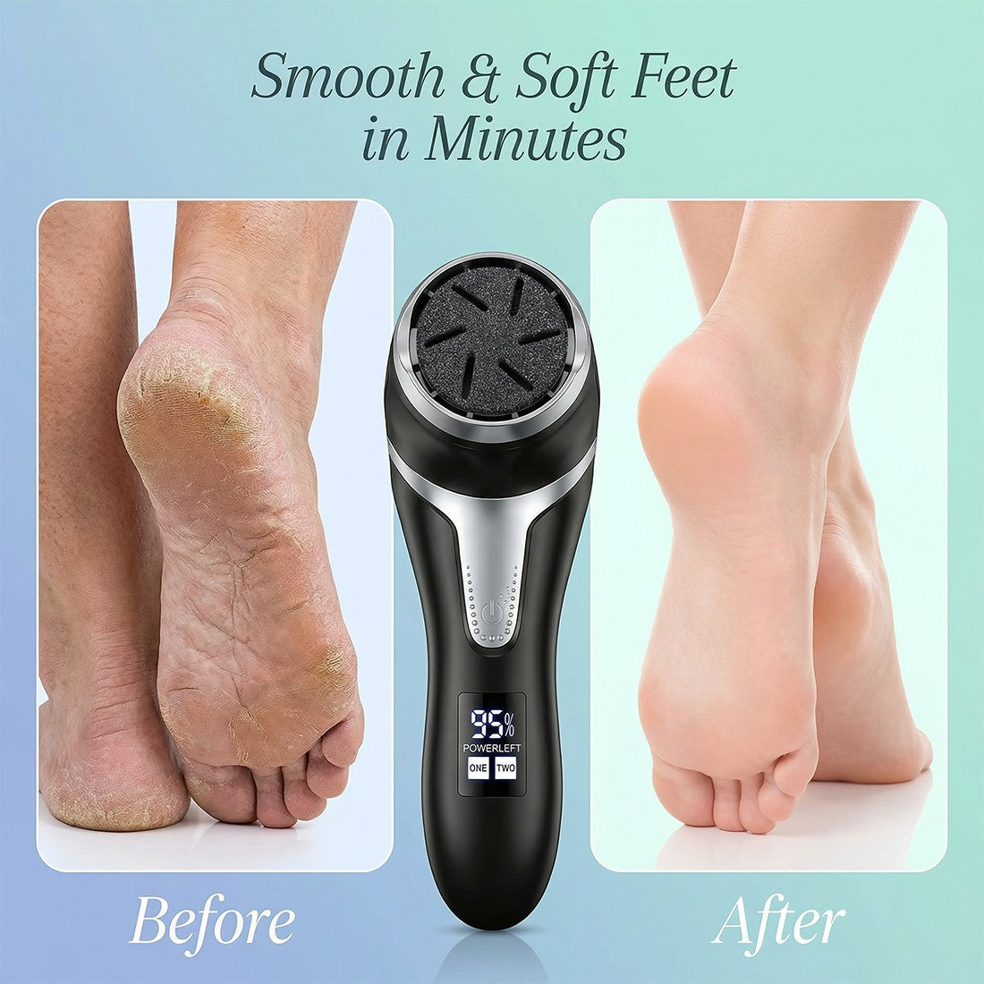 Rechargeable Electric Hard Skin Remover Waterproof Foot File Pedicure Set