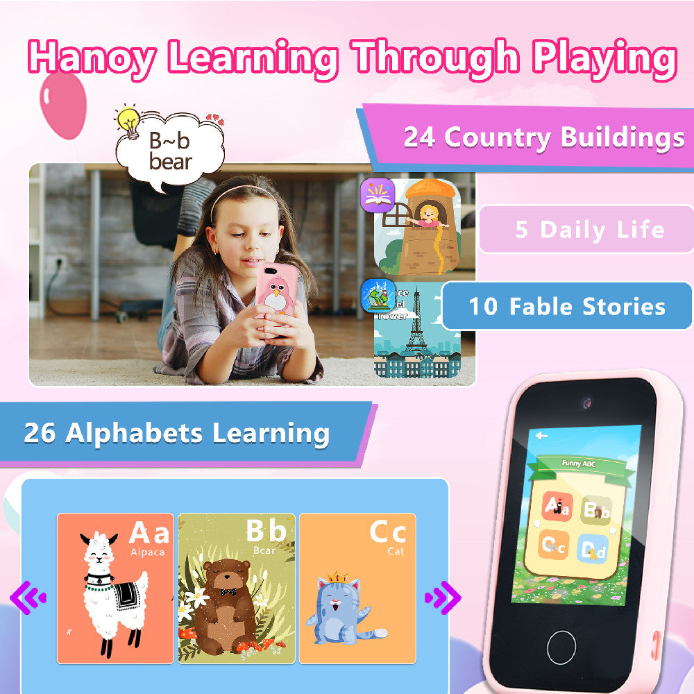 Smart Touch pour enfants Téléphone portable Silicone Penguin Toy