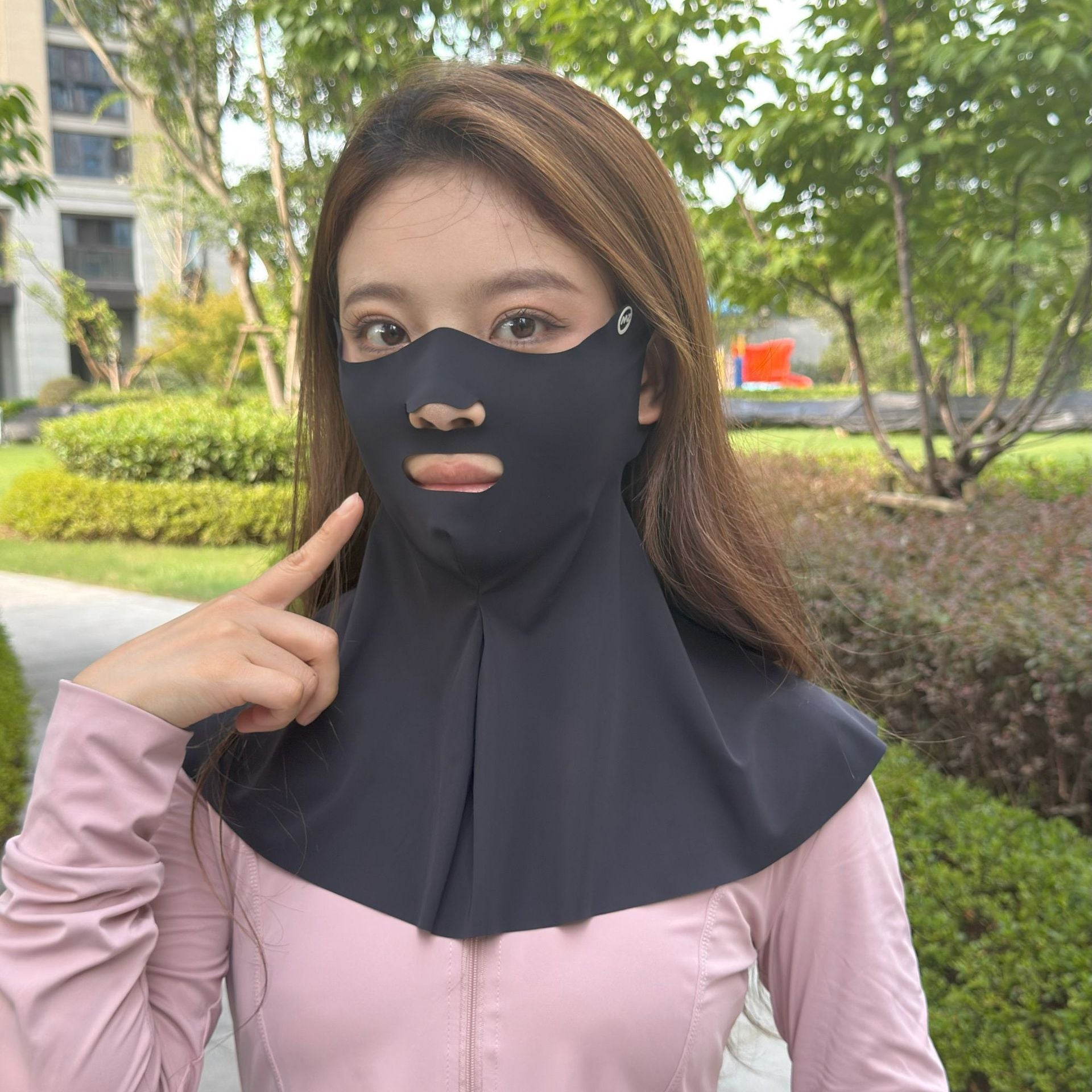 Masque visage protecteur du soleil pour les femmes Protection complète contre les UV