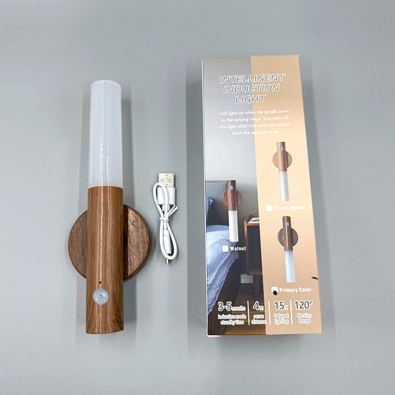 Eclairage mural magnétique USB de l'escalier ménager