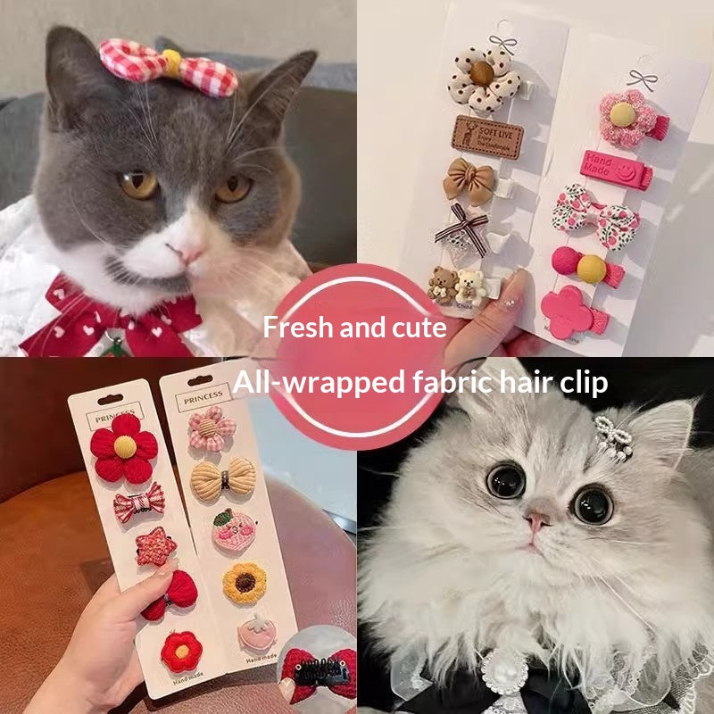 Pet Hair Clips Dog Baby Poodle Hair Accessories Chat