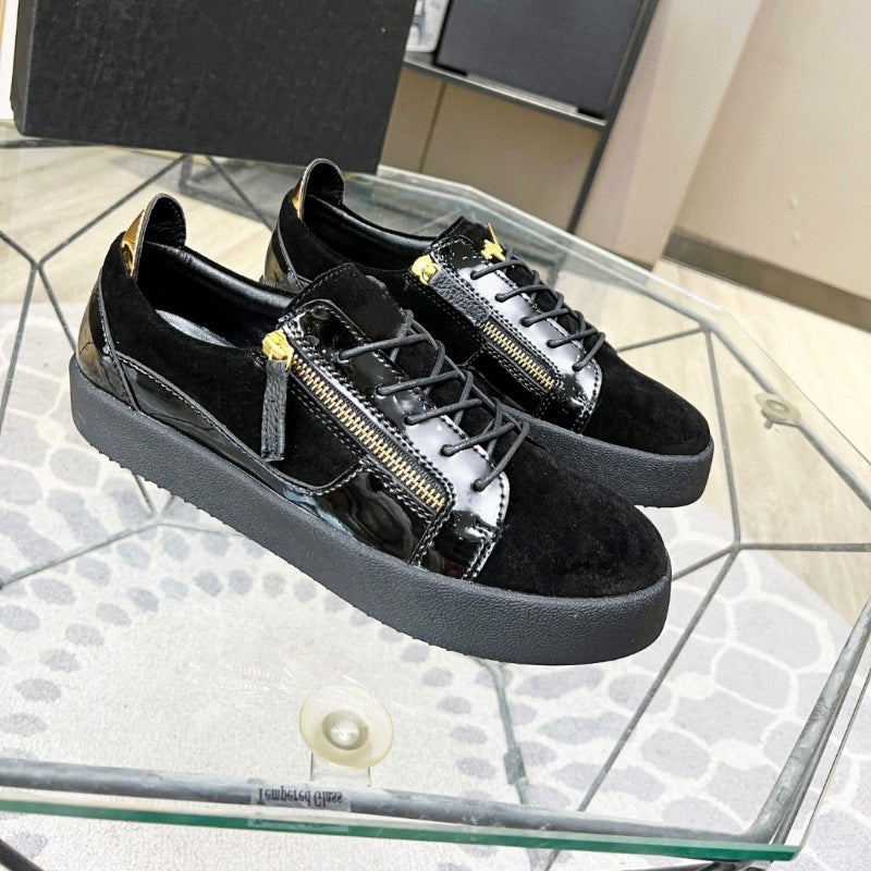 European Station Hommes Cowhide Mode Chaussures de Conseil Casual