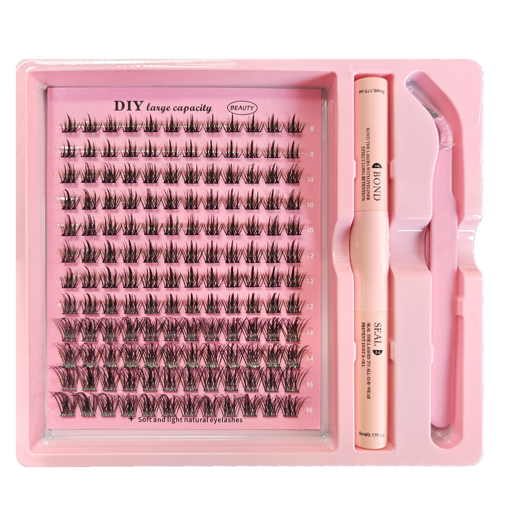 Faux jeu de cils Grande capacité Livre deash Assortiment mixte
