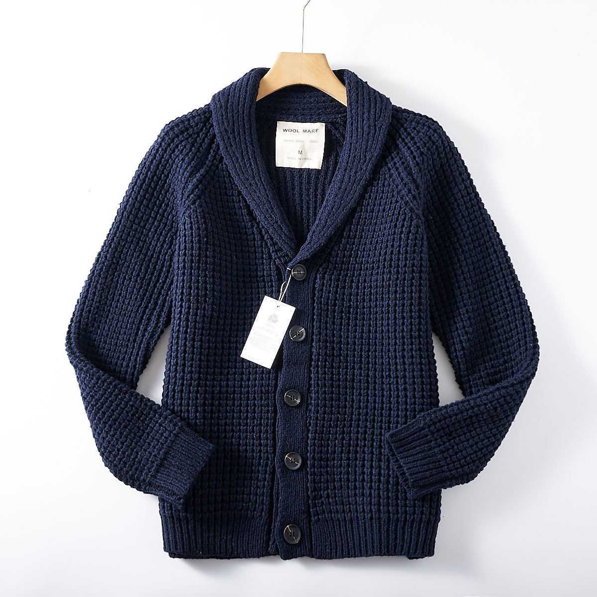 Vêtements de dessus en col V pour hommes