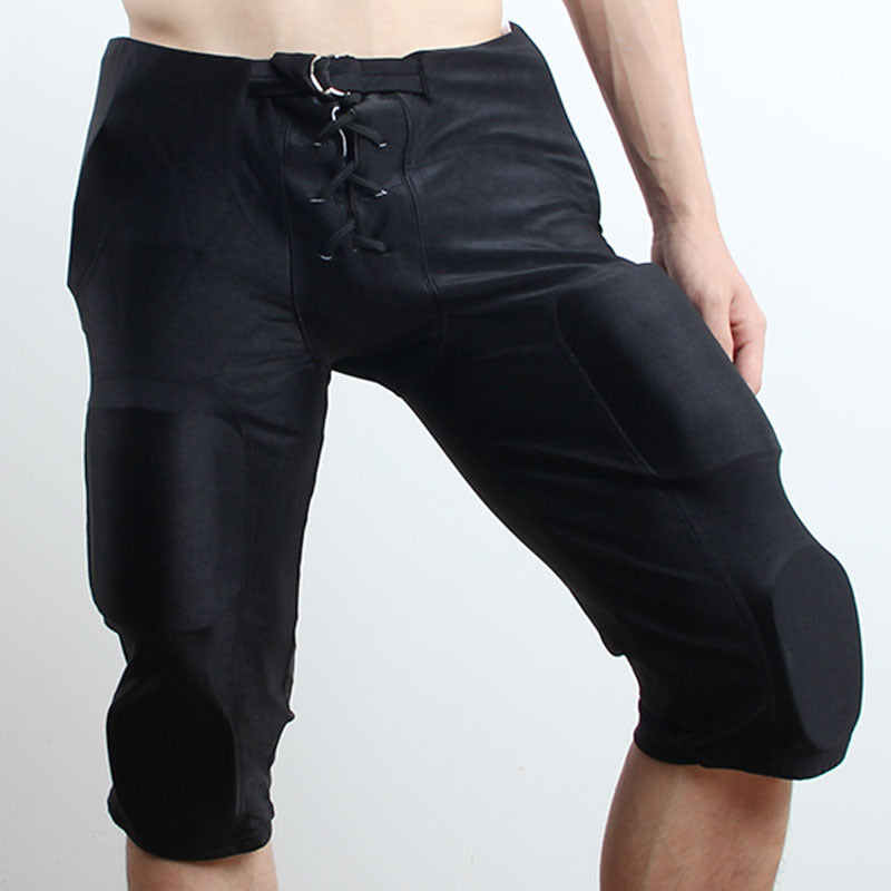 Pantalon d'entraînement anticollision de rugby de hockey pour hommes