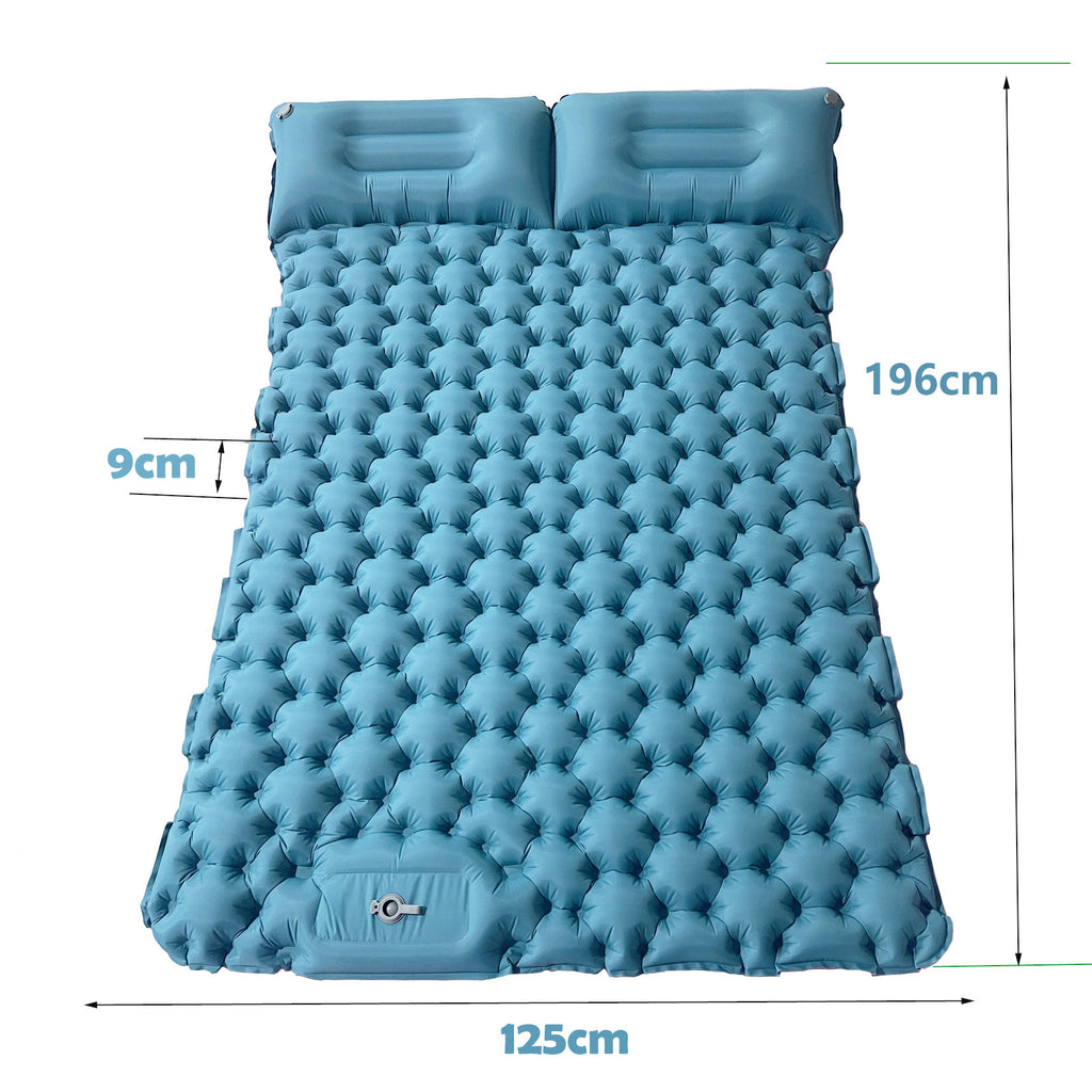 Inflatable Double Folding Camping Air Mattress