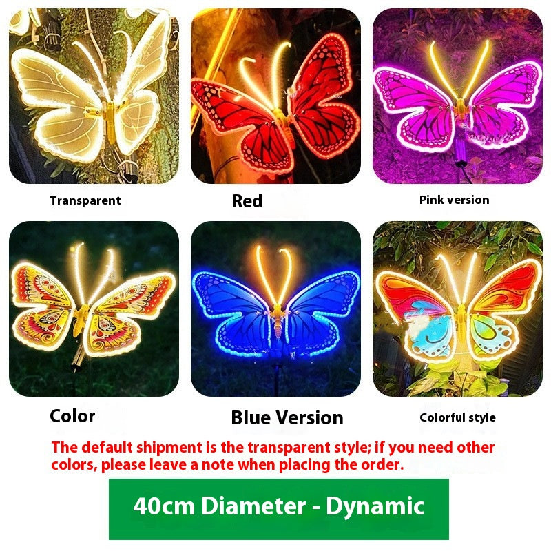 Simulation de papillon Insecte décoratif lumières Park Square Scenic Spot éclaircissant lumière-em