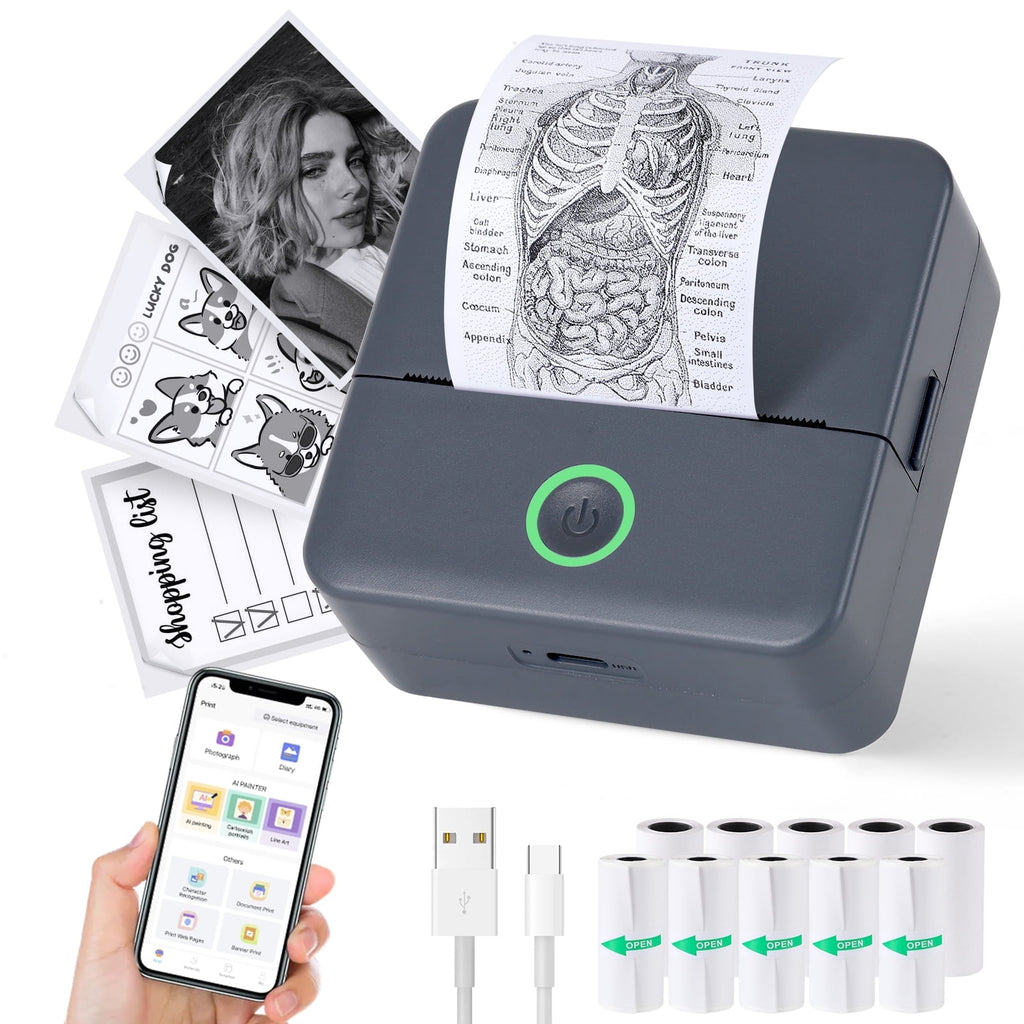 Imprimante thermique portable pour de mauvaises questions