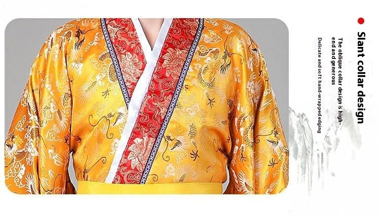 Costume antique de l'empereur de la dynastie Tang