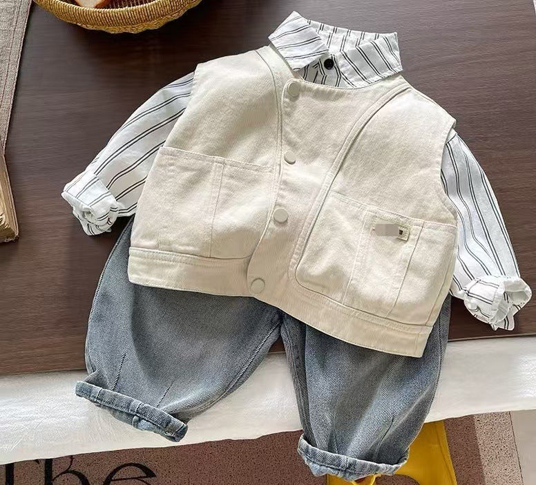 Elegant Autumn and Spring Boys Outfit Sets Arrival