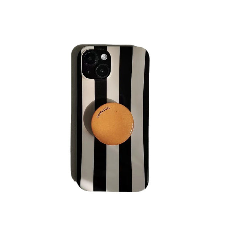 Cas simple de protection de boîtier de boîtier de téléphone à bandes en silicone