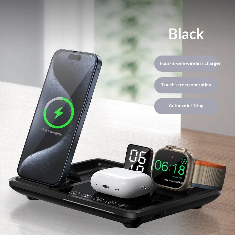 Chargeur sans fil de bureau tactile d'affichage numérique