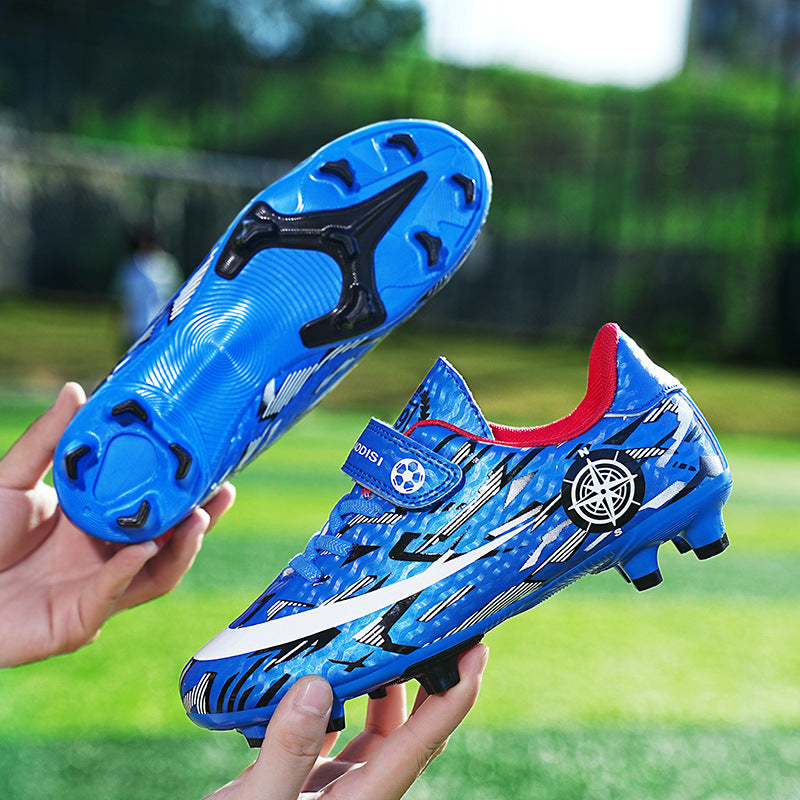 Kids' Velcro Spike Soccer Shoes