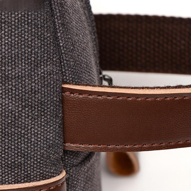 Rétro Toilettes en Toile Portable et Changer de Purse