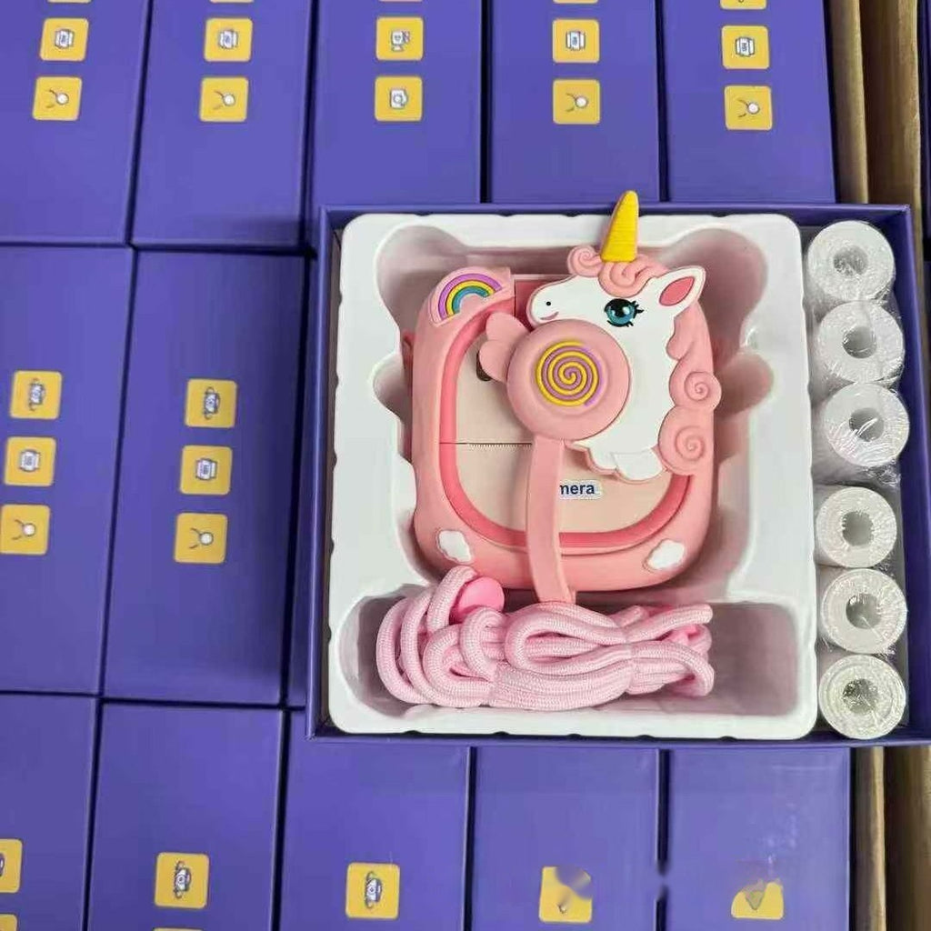 Polaroid Kids Camera with Cartoon and High-Definition Color Printing