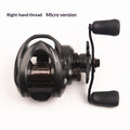 Bobine de baitcasting ultra-légère en fibre de carbone