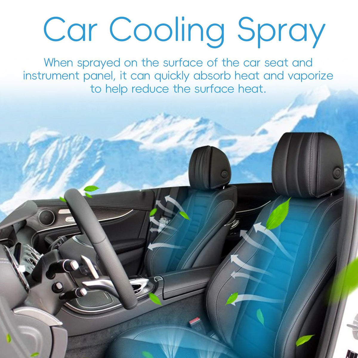 Spray de refroidissement intérieur de l'automobile HOMONTH