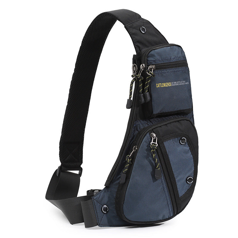 Poitrine pour hommes Outdoor Multi-fonctionnel Sac de Messagerie Epaule