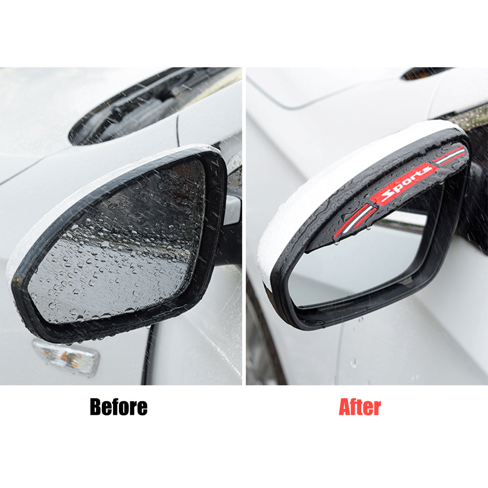 Rétroviseur de voiture Miroir imperméable Et sourcils
