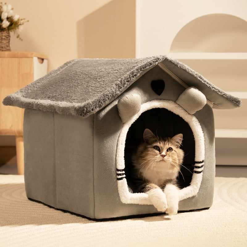 Lit Cat en forme de maison