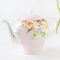 European Tea Set Après-midi Théière de porcelaine Anglais