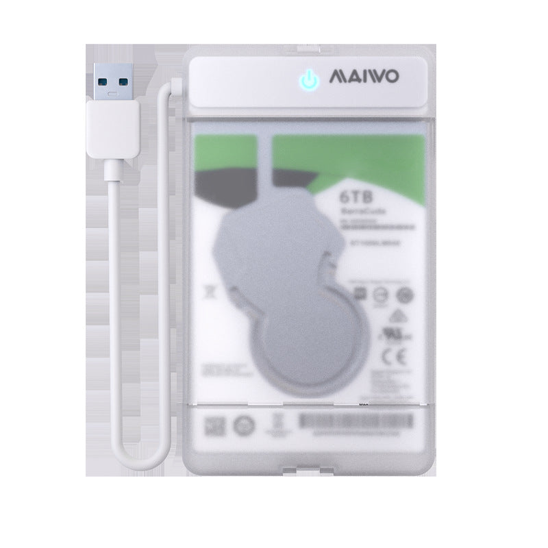 Enclos de disque dur externe en plastique universel