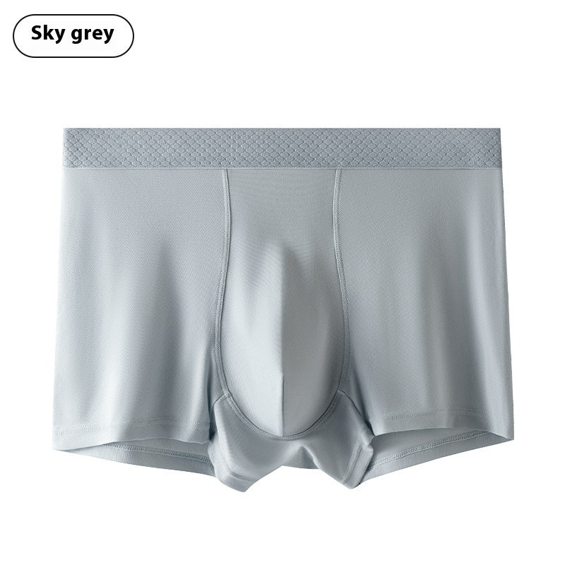 Boxer modal en nylon Shorts pour hommes d'âge moyen et vieux Boxers