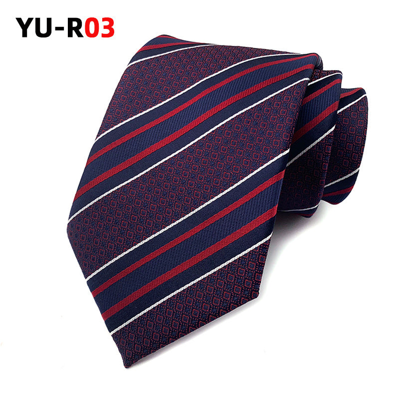 British Gentleman style rayé Mens Tie pour les costumes et Streetwear Coordination
