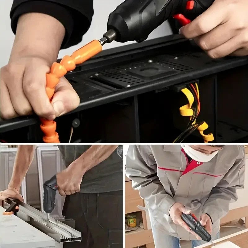 47 En 1 ensemble de perceuses électriques sans fil Conducteur électrique tournevis rechargeable NOUVEAU